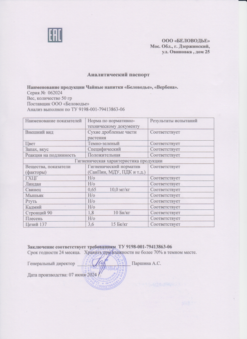 Паспорт №062024
